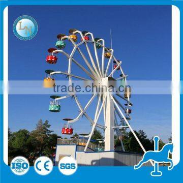 Amusement luna park electric giant basket ferris wheel