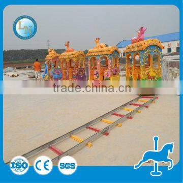 Hot sale Kids electric train ride!!!Amusement park train ride elephant train track ride for sale