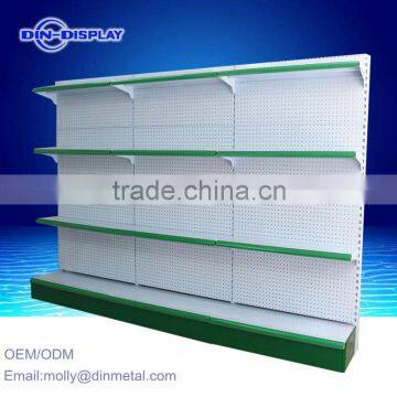 Double-sided Supermarket Shelf Store Display Equipment Metal Storage Rack Manufacture photo-3