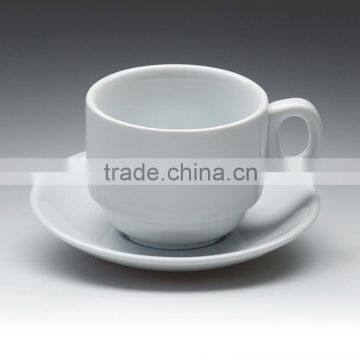 Classic ceramic cup and saucer Stock Mug cup porcelain tea coffee cups and saucers set