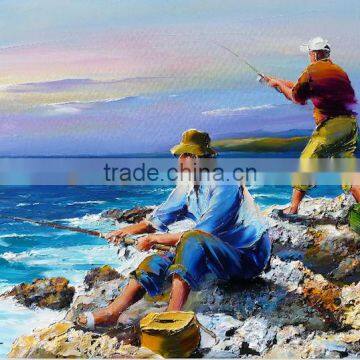 sea landscape canvas oil painting