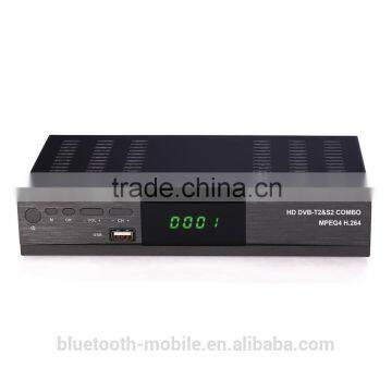 manufacturer OEM/ODM support powervu biss cccam hd DVB T2+S2 DIGITAL COMBO DOCEDER hot sale in Ghana Africa