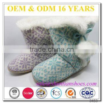 fashion new style warm indoor boots for kids