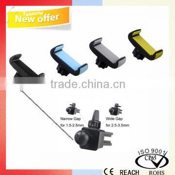 Universal use ball joint swivel car air vent mount airvent splint for 3.5 to 6"