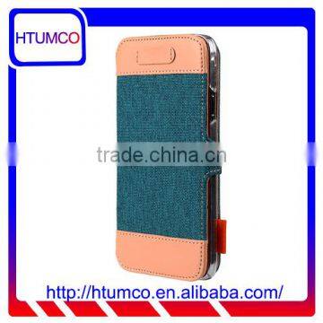 Premium Artificial Leather Case Cru Series Nubook Type for Samsung Galaxy S5