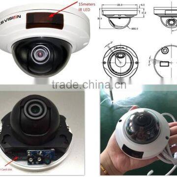 LS VISION 1pcs Array IR Leds 10m IR Night Vision Sony IMX322 1080P CCTV Camera Housing Manufacturers photo-2