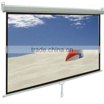 VICTORY Manual wall screen with Octagon/Square case 57"*43"