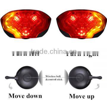 USB LED Bike Turn Signal Light with Warning Bell for Cycling Gaciron Bike Accessories