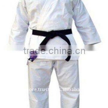 Light Weight But Durable 100% Cotton Twill Zean Fabric Plain White Martial Arts Uniform