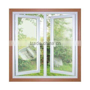 PVC casement window