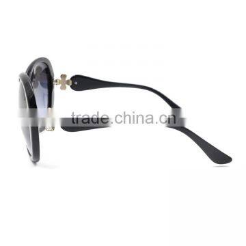 2016 Fashion New Model Sunglass Butterfly Gradient Lenses Rhinestone Sunglasses photo-4