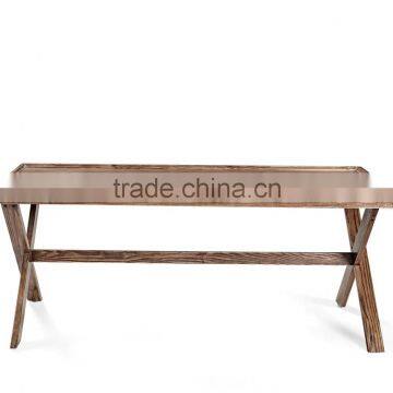 Manufacturer solid wood material popular and simple design tea table