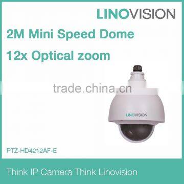 2MP 12x optical zoom POE economic mini PTZ camera price