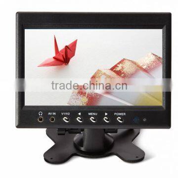 good sale 16:9 7" used car lcd usb monitor with hdmi input