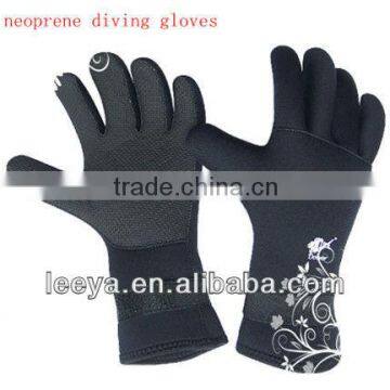 spearfishing gloves black neoprene gloves commercial dive glove