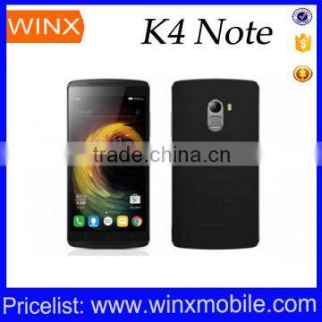 Lenovo K4 Note 4G LTE Smartphone MTK6753 OctaCore 1920*1080 5.5 Inch Screen 2GB RAM 16GB ROM 13.0MP Camera Cellphone