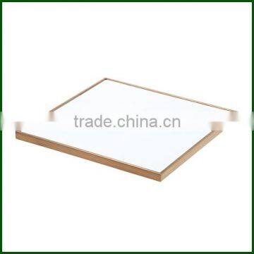 2016 Hot Sale Modern Furniture Custom Cut Carrara Marble Inlay Table Top Dining Table