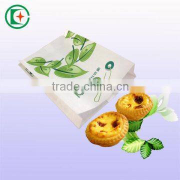 Coated greaseproof paper package bag for food