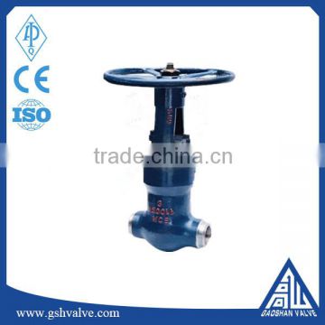 API 6D WCB butt weld gate valve