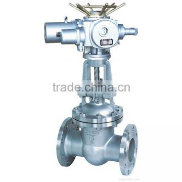 China POV made 150lb electric flow control gate valve