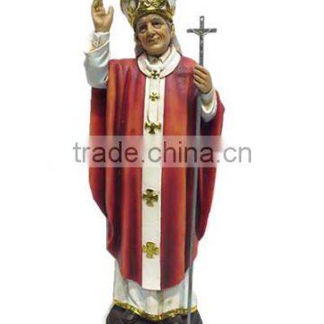 Factory 2016 resin religious King with cross figurine nativity figurines