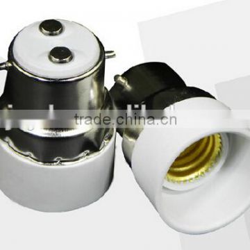 lamp adapter change plastic B22 to E14 converter