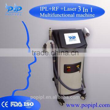 3 in 1 laser machine IPL SHR Elight Muti-functional beauty machine/equipment