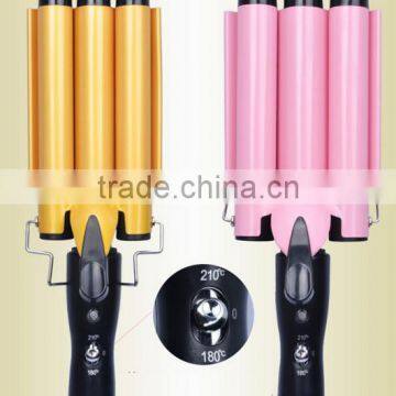 3 in 1 Wand Electrical Hair Curler Intelligent Automatic Vertical Ceramic hair curlers for long hair