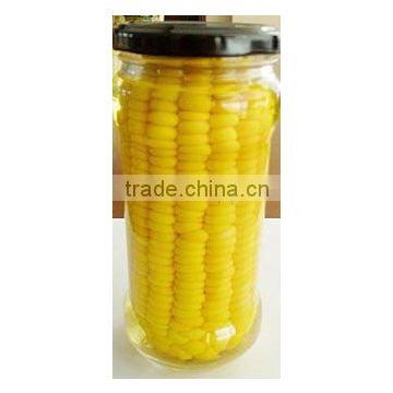 canned sweet corn in jars