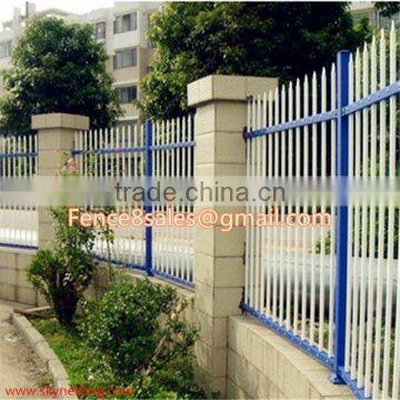 1.8X2.4m arrow top decorative art fence yard or garden security picket fencing