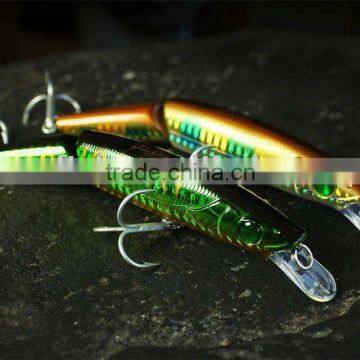 double jointed fishing lure shad