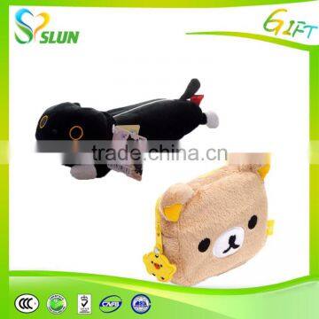 Promotional Plush Pencil Bag Plush Monkey & Elephant Pencil Bag photo-3