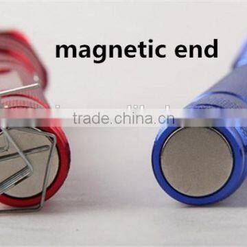 Pick up Tool Torch Telescopic Magnetic LED Flashlight Pen with Six LED