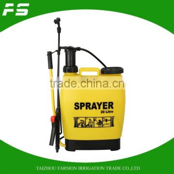 Qualify Supplier Plastic Knapsack Manual Garden Sprayer 20Liters