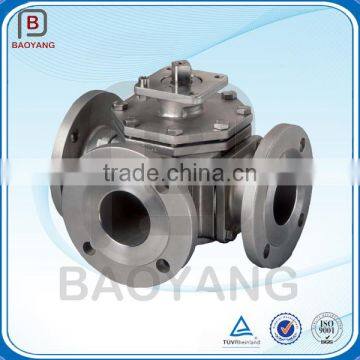 China manufacturing gravity casting aluminum material DN65 ball valve body