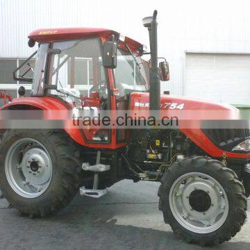 four wheel drive Specification of DQ750 farm tractor hot sale