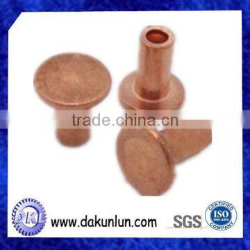 Custom Half-hollow Round Head Aluminum Rivet photo-3