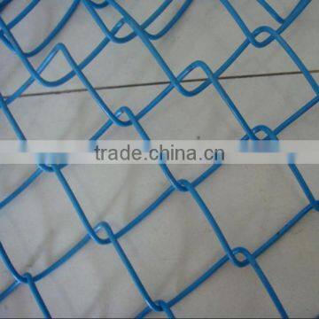 PVC Coating Chain Link Fence/5 Foot Plastic Coated Chain Link Fence