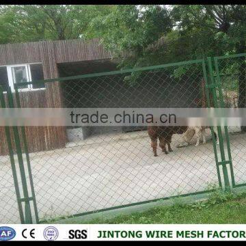 square wire mesh fence,chain link garden fence,diamond barrier fence