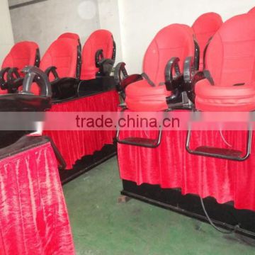 Interactive attractions full motion chair 7d cinema for sale with full effects for shopping mall