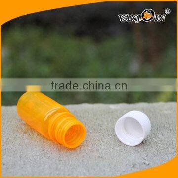 25ml Orange PET Val for Medicine Use