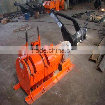 30kw Double-drum electric scraper winch