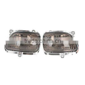 Smoke Front Turn Signal Lens Shell Cover For Honda Goldwing GL1800 2001-2014