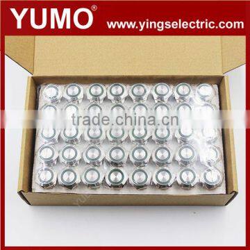 ABS19S-P22-E Metal Push Button 19mm 12VDC Momentary Metal Push Button photo-6