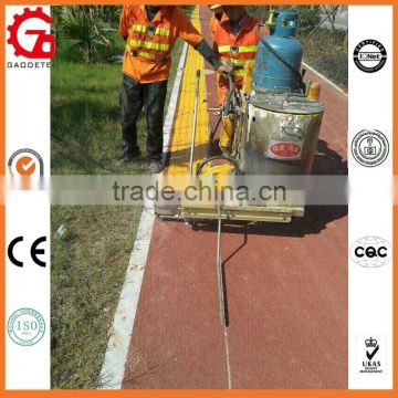 GEC senior self-propelled vibration thermoplastic blind tracks road marking machine