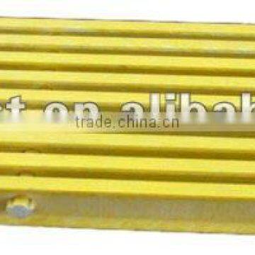 yellow frp pultruded grating(Grating with cover smooth)