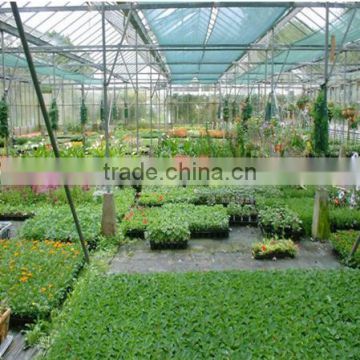 ISO certificate polycarbonate prefabricated garden greenhouse for sale