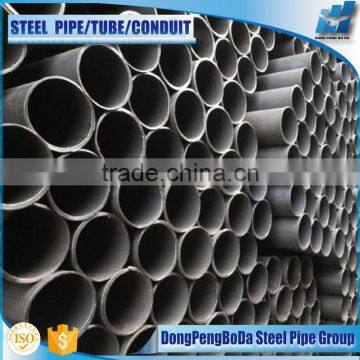 2'x2.2mm Q345B welded circular steel tube manufacturer