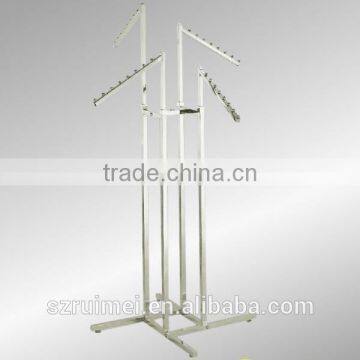 Adjustable Chrome 4 Way Clothing Display Rack photo-4