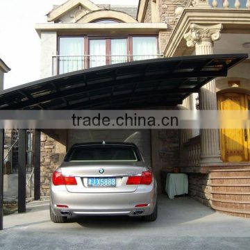Single Slope Aluminum Polycarbonate Modern Carport photo-6